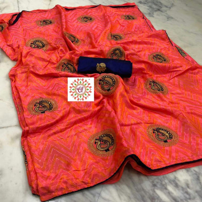 Zigzag Sana Silk  Saree